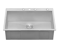 Cheap kitchen sinks, buy quality home improvement directly from china suppliers:kitchen sink stainless steel multifunctional single bowl above counter or udermount sinks 1.2mm thickness brushed sinks kitchen enjoy free shipping worldwide! 33 X 22 Inch Drop In Topmount 16 Gauge Zero Radius Stainless Steel Kitchen Sink Single Bowl Ruvati Usa