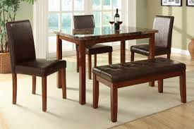 Dining Table With 3 Chairs And 1 Bench Small Dining Room Set Dining Table With Bench Dining Room Small