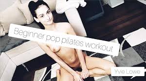 Nude Pilates with Yvie Lowe - the Small Titties Brunette Cutie