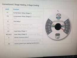 Seeking details about 2 stage honeywell 6000 thermostat wiring diagram? Hvac Talk Heating Air Refrigeration Discussion