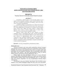 V mengucap syukurlah dalam segala hal, sebab itulah yang dikehendaki allah di dalam kristu s bagi kamu (1 tes 5:18). Jurnal Akuntansi Keperilakuan