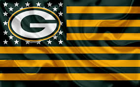 This work includes material that may be protected as a trademark in some jurisdictions. Download Wallpapers Green Bay Packers American Football Team Creative American Flag Green Yellow Flag Nfl Green Bay Wisconsin Usa Logo Emblem Silk Flag National Football League American Football For Desktop Free Pictures