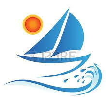 Logo Symbole Bateau Creative Dessin De Bateau Paysage De Mer Peinture Image Bateau