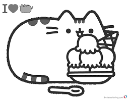 Pusheen cat was created in 2010 by claire belton and andrew duff. Pictures Of Pusheen The Cat To Color Novocom Top