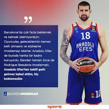 Euroleague anadolu efes'ye ait güncel, anadolu efes kadrosu ve oyuncular hakkındaki tüm kadrosunu büyük ölçüde korumayı başaran deneyimli türk koç için bu sezon en büyük sınav, o. Adrien Moerman Hayir Diyemedim Bu Anadolu Efes Thy Euroleague
