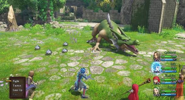 Nuansa klasik JRPG dengan opsi mode visual retro 16-bit