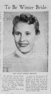 Janice Schrader Engagement Announcement 23 Nov 1957 The Lincoln Star