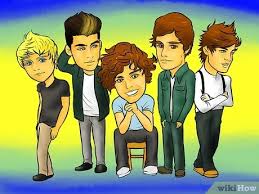 If you like drawing one direction, you could put up your drawings as well. 5 Ways To Draw One Direction Wikihow