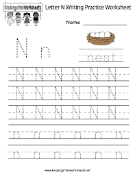 We have lots of pre k worksheets, kindergarten worksheets 1st grade . Kindergarten Letter N Writing Practice Worksheet Printable Writing Practice Worksheets Letter N Worksheet Handwriting Practice Worksheets