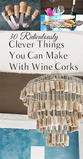 Paint eyebrows, nose and mouth on face. 30 Ridiculously Clever Things You Can Make With Wine Corks Cork Crafts Diy Wine Cork Diy Crafts Cork Crafts