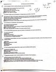 By the voters according to a strict seniority system by the president. Ap Gov Reading Quiz Chapter 2 Reading Quiz Ch 2 Ap Us Government And Politics Version 1 I T 1 The Foundation Of John Locke S Philosophy Was That Course Hero