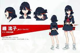 Ryuko Matoi Kill La Kill Anime Character Design Character Design Character Design References