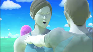 スマブラSP Wii fit トレーナーにWii fit トレーナーの掴み - YouTube