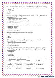 Membutsir dilakukan untuk membuat patung dari bahan. Patung Online Activity