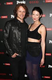 'there will be a season 7': Caitriona Balfe And Sam Heughan From Outlander On Starz At People S Ones To Watch Party October 9 2014 Serie Outlander Samheughan Fotografia