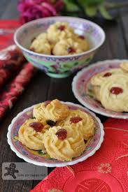Others point to indonesia as its origin. Bake For Happy Kids Searching For The Best Nyonya Butter Cookies Biscuit Samprit Biskut Ceri Kuih Semperit