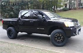 1 2008 Titan Nissan Rough Country Suspension Lift 3in Red Dirt Road Rd01 Black Nissan Titan 2008 Nissan Titan Nissan