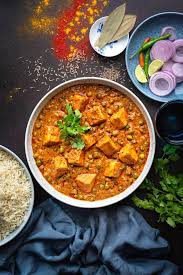 Matar Paneer Recipe Homemade Matar Paneer Cubes N Juliennes Recipe Paneer Recipes Indian Dinner Recipes Paneer Dishes