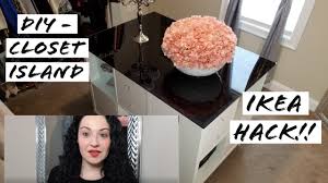 I am wanting to make or have made not too expensively, a closet island. Diy Closet Island Ikea Hack The Real Gisele Youtube