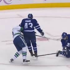 Avalanche's nazem kadri suspended indefinitely for hit against blues pending hearing. Kadri S Vicious Hit On Sedin Leads To Brawl Between Maple Leafs Canucks The Hockey News On Sports Illustrated