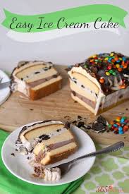 Birthday Chocolate Ice Cream Cake Recipe Easy Ice Cream Cake Princess Pinky Girl Easy Ice Cream Cake Desserts Easy Ice Cream