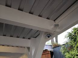 Carport Mit Led Lichtband Ausleuchten Kamera Und Bewegungsmelder Installieren Led Lichtband Bewegungsmelder Carport Selber Bauen