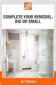 Start Your Bathroom Remodel With The Home Depot Home Depot Bathroom Bathrooms Remodel Restroom Remodel