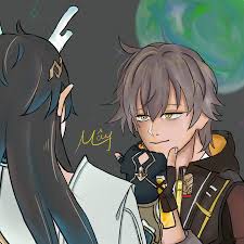 dan heng x caelus Sophieeeee - Illustrations ART street