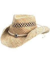 Dorfman Pacific Seagrass Vent Crushable Cowboy Hat Cowboy Hats Crushable Cowboy Hat Cowboy