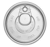China Aluminum FA Full Aperture Easy Open End 300 ...