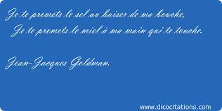 Je te promets, song by johnny halladay from gang (1986). Je Te Promets Le Sel Au Baiser De Ma Bouche Je Te Promets Le Jean Jacques Goldman