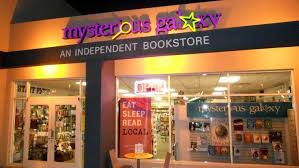 The Mysterious Galaxy Bookstore On Clairemont Mesa Boulevard In San Diego Is Known For Hosting Community Events Such As Book Sign Bookstore San Diego Galaxy