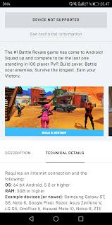 Why Cant I Play Fortnite Even Though I Have Huawei Mate 10 Lite Fortnitemobile