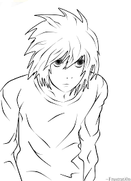 I have dozens of tabs meant as references for later, but i'm constantly forgetting their original purpose. Ryuzaki Line Art By Frustrati0n On Deviantart