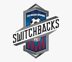 The leaf consists of 4 white pentagons with a red outline. Transparent Toronto Fc Logo Png Colorado Springs Switchbacks Fc Png Download Kindpng