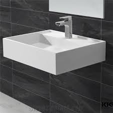 modern dining room wall hung basin