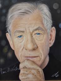 Halfway through my Matthew Perry portrait ❤️ You can find me at Leanne's  Sketches if you would like to follow along and see the portrait when it's  finished ❤️