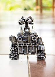 Wall E Made From Recycle Scrap Metal Scrap Metal Art Metal Sculpture Metal Artwork