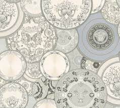 Darling florals offer a timeless, feminine backdrop that makes a statement in any room of your home. Versace Designer Baroque Non Woven Wallpaper 349013 Les Etoiles De La Mer 2 Gray Silver White Design Wallpaper High Quality