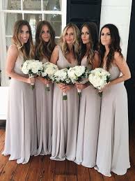 Simple A Line V Neck Long Bridesmaid Dress Wish Sash Custom Bridesmaid Dress Bridesmaid Simple Bridesmaid Dresses