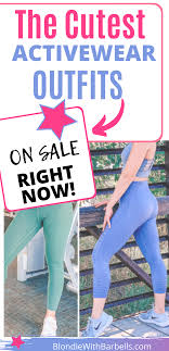The Best Activewear Sales In April 2020 Cutest Activewear Outfits In 2020 Workout Spring Workout Workout Clothes