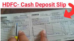Fixed deposit interest rates 2020 of hdfc bank. Hdfc Cash Deposit Slip à¤• à¤¶ à¤œà¤® à¤• à¤¸ à¤•à¤° Youtube