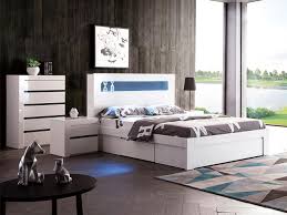 Onda legno bedroom set with led lights in white. Bexley King 3 Piece Bedside Bedroom Suite With Led Lights And Storage Options Ls 708 K Gloss White My Furniture Store Furniture And Bedding Super Store Australia