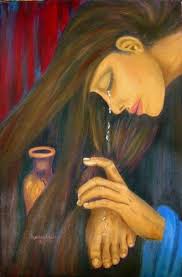 When A Woman Who Had Lived A Sinful Life In That Town Learned That Jesus Was Eating At The Pharisee S House She Brought A Jesus Christ Art Jesus Prophetic Art