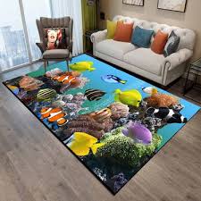 Osso Else Akvaryum Baliklar Deniz 3d Desenli Dekoratif Salon Fiyati