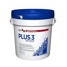 Test the wall by rolling a thin coat of thinned joint compound onto the wall with a paint roller. Usg Sheetrock Brand 4 5 Gal Plus 3 Ready Mixed Joint Compound 381466 The Home Depot