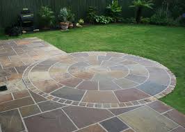 Image Result For Quarter Circle Paving Slabs Outdoor Gardens Design Backyard Garden Layout Backyard Landscaping