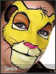 16 Diy Easy And Beautiful Face Painting Ideas For Kids Animal Face Paintings Face Painting Halloween Lion Face Paint