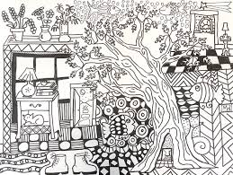 There was above the tree and only children can played it. Treehouse A New Coloring Page For Sale Fullmoonfiberart Com