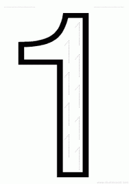 1 Sayisi Calisma Sayfasi Matematik Merkezleri Matematik Okul Oncesi Calisma Cizelgeleri